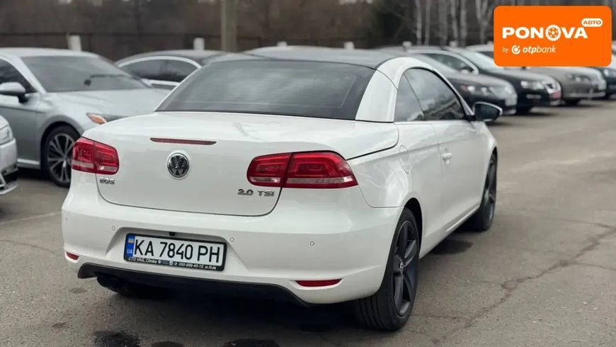 Volkswagen Eos, 2011 р., Бензин, 180 тис. км, Кабріолет, Білий, Полтава AT-10412084 фото