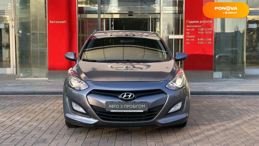 Hyundai i30, 2013, Дизель, 1.4 л., 146 тис. км, Хетчбек, Сірий, Київ 39776 фото