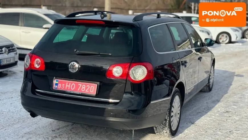 Volkswagen Passat, 2009 р., Бензин, 194 тис. км, Універсал, Чорний, Полтава AT-10412179 фото