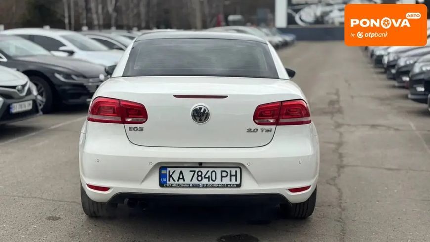 Volkswagen Eos, 2011 р., Бензин, 180 тис. км, Кабріолет, Білий, Полтава AT-10412084 фото