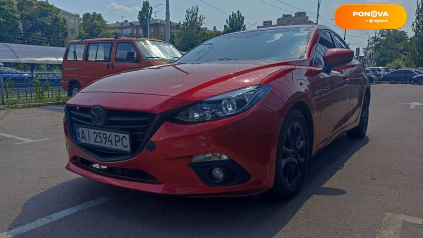 Mazda 3, 2014, Бензин, 2 л., 157 тис. км, Хетчбек, Червоний, Київ 110145 фото