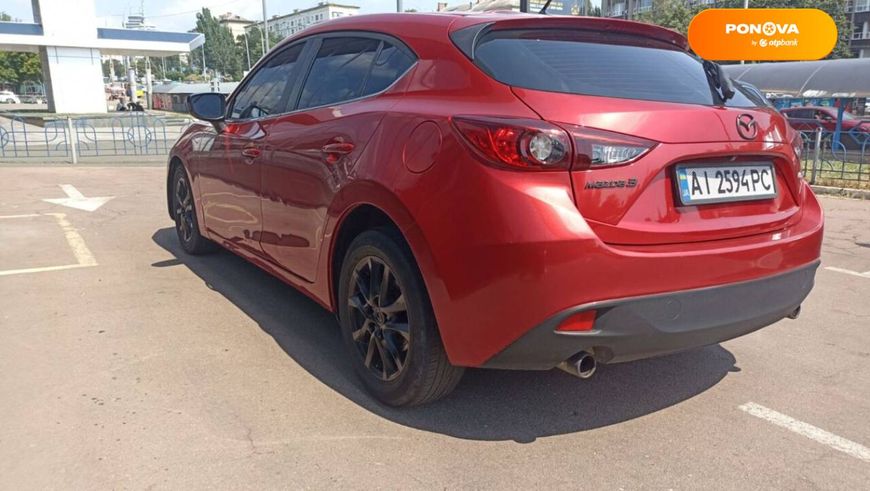 Mazda 3, 2014, Бензин, 2 л., 157 тис. км, Хетчбек, Червоний, Київ 110145 фото