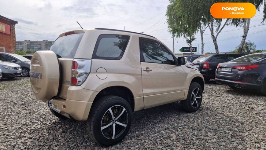 Suzuki Grand Vitara, 2008, Газ пропан-бутан / Бензин, 2.4 л., 134 тис. км, Позашляховик / Кросовер, Бежевий, Сміла 51445 фото