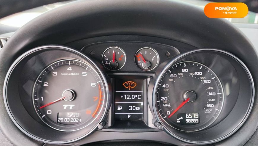 Audi TT, 2011, Бензин, 1.98 л., 98 тис. км, Купе, Чорний, Київ 31830 фото