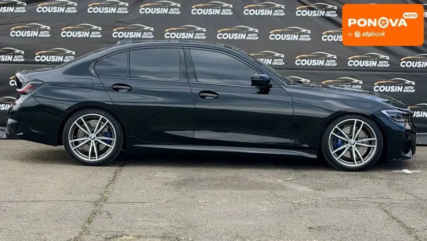 BMW 3 Series, 2021 р., Бензин, 61 тис. км, Седан, Чорний, Київ AT-10418370 фото