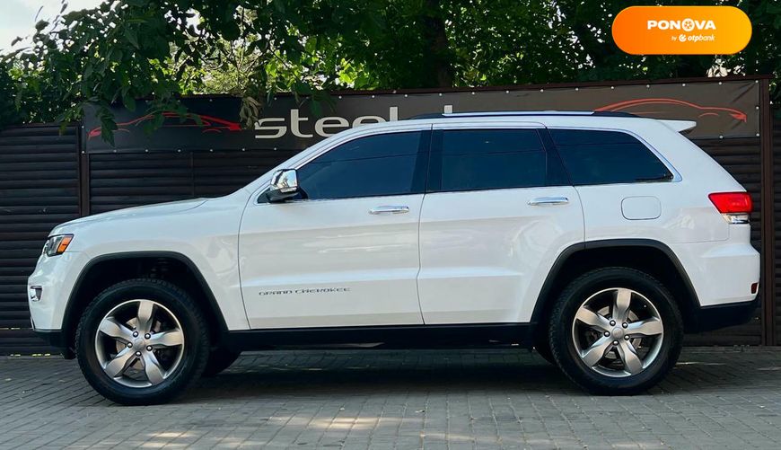 Jeep Grand Cherokee, 2015, Бензин, 3.6 л., 147 тис. км, Позашляховик / Кросовер, Білий, Одеса 110709 фото