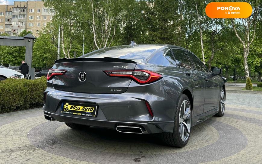 Acura TLX, 2021, Бензин, 2 л., 7 тис. км, Седан, Сірий, Львів 42108 фото