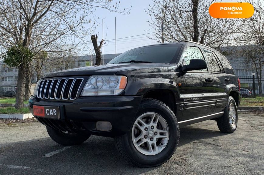 Jeep Grand Cherokee, 2003, Дизель, 2.7 л., 211 тис. км, Позашляховик / Кросовер, Чорний, Київ 108031 фото