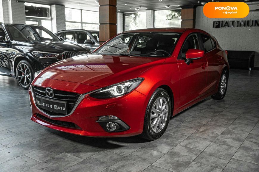 Mazda 3, 2015, Бензин, 1.5 л., 105 тис. км, Хетчбек, Червоний, Одеса 110098 фото