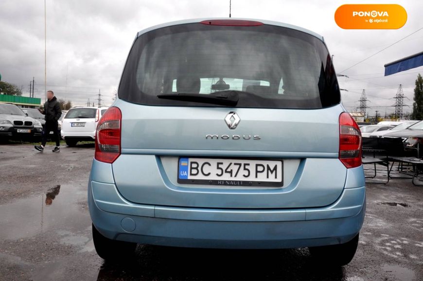 Renault Modus, 2008, Газ пропан-бутан / Бензин, 1.15 л., 240 тис. км, Хетчбек, Синій, Львів 6940 фото