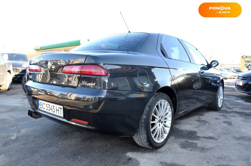 Alfa Romeo 156, 2005, Бензин, 1.97 л., 175 тыс. км, Седан, Чорный, Львов 12674 фото