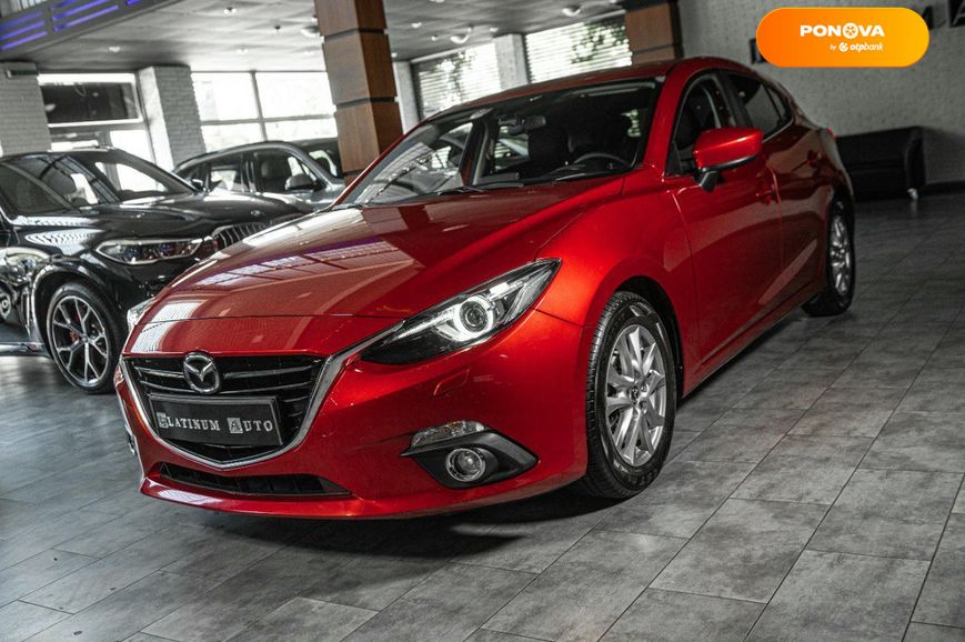 Mazda 3, 2015, Бензин, 1.5 л., 105 тис. км, Хетчбек, Червоний, Одеса 110098 фото