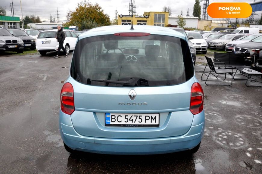 Renault Modus, 2008, Газ пропан-бутан / Бензин, 1.15 л., 240 тис. км, Хетчбек, Синій, Львів 6940 фото