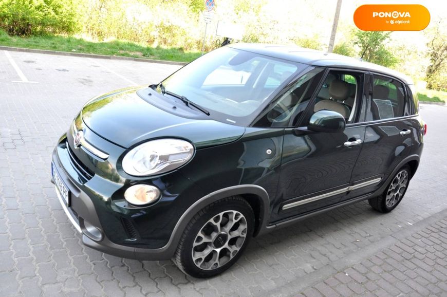 Fiat 500L, 2016, Бензин, 1.37 л., 110 тыс. км, Хетчбек, Зеленый, Львов 35120 фото