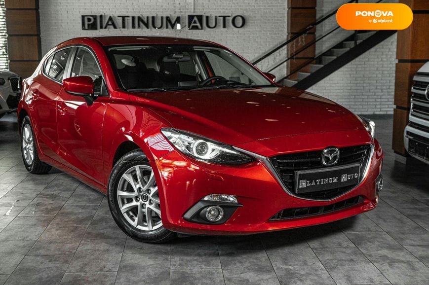 Mazda 3, 2015, Бензин, 1.5 л., 105 тис. км, Хетчбек, Червоний, Одеса 110098 фото