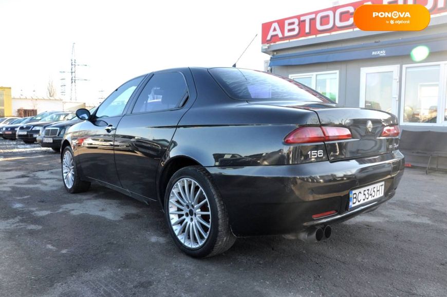 Alfa Romeo 156, 2005, Бензин, 1.97 л., 175 тис. км, Седан, Чорний, Львів 12674 фото