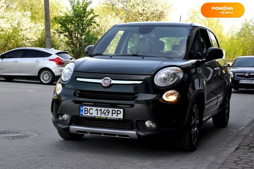 Fiat 500L, 2016, Бензин, 1.37 л., 110 тыс. км, Хетчбек, Зеленый, Львов 35120 фото