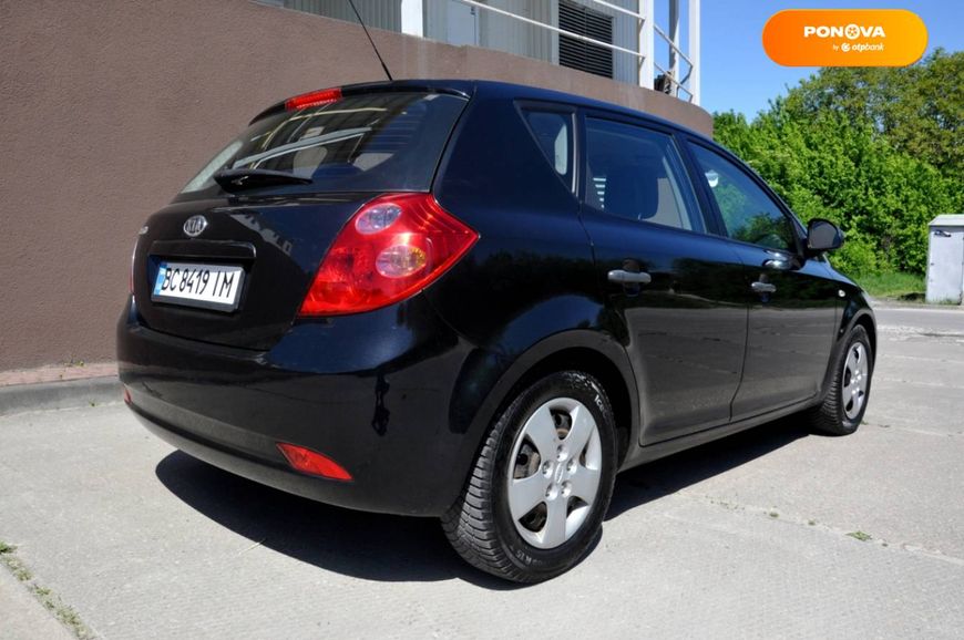 Kia Ceed, 2007, Бензин, 1.4 л., 211 тис. км, Хетчбек, Чорний, Львів 42675 фото