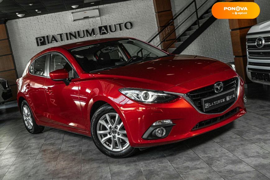 Mazda 3, 2015, Бензин, 1.5 л., 105 тис. км, Хетчбек, Червоний, Одеса 110098 фото