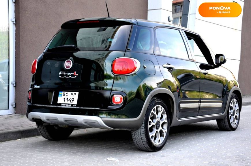 Fiat 500L, 2016, Бензин, 1.37 л., 110 тыс. км, Хетчбек, Зеленый, Львов 35120 фото