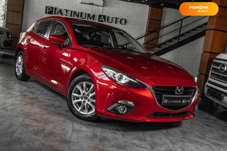 Mazda 3, 2015, Бензин, 1.5 л., 105 тис. км, Хетчбек, Червоний, Одеса 110098 фото