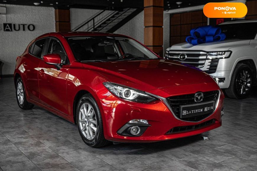 Mazda 3, 2015, Бензин, 1.5 л., 105 тис. км, Хетчбек, Червоний, Одеса 110098 фото