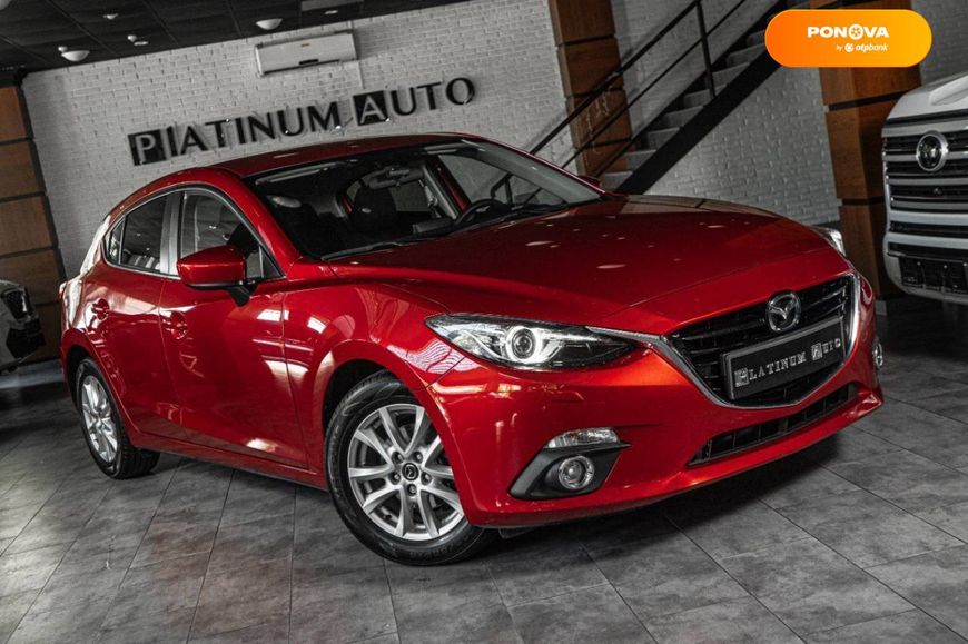 Mazda 3, 2015, Бензин, 1.5 л., 105 тис. км, Хетчбек, Червоний, Одеса 110098 фото