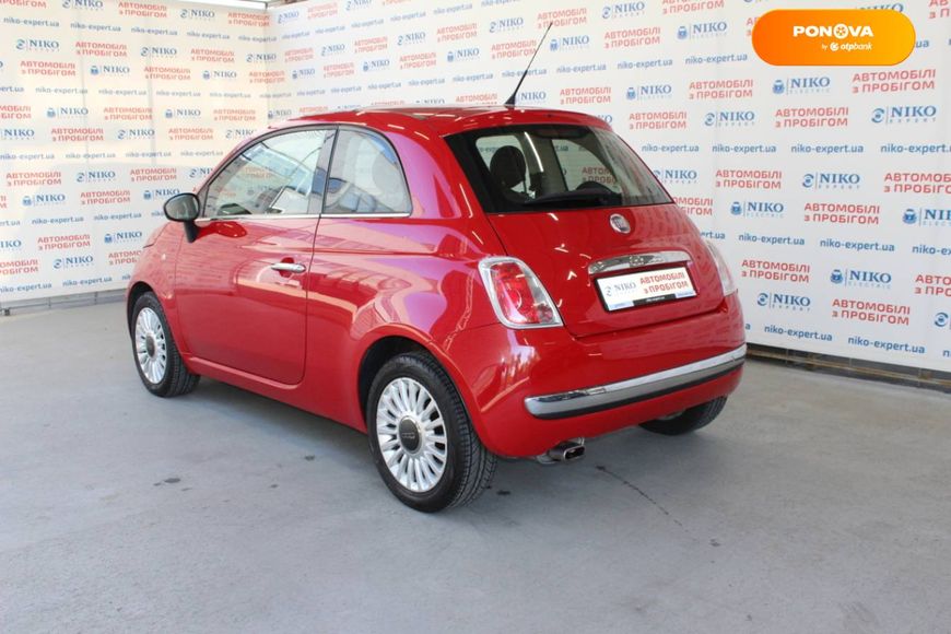 Fiat 500, 2010, Бензин, 1.24 л., 63 тыс. км, Хетчбек, Красный, Киев 44916 фото