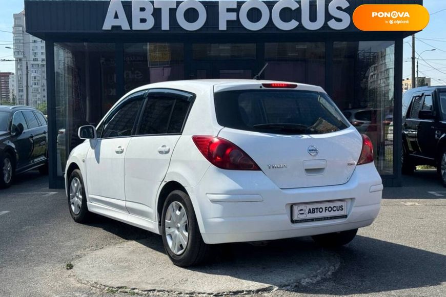 Nissan TIIDA, 2013, Газ пропан-бутан / Бензин, 131 тис. км, Хетчбек, Білий, Київ 103725 фото