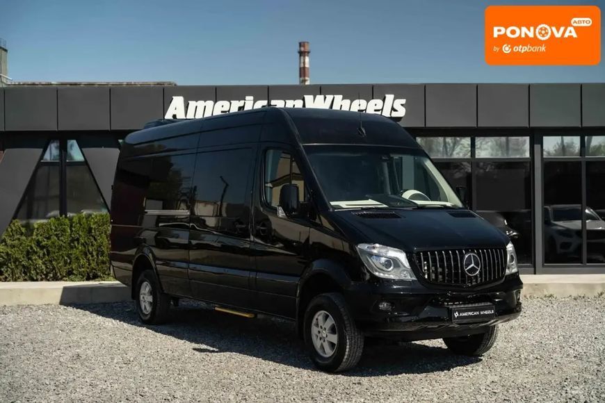 Mercedes-Benz Sprinter, 2017 г., Дизель, 127 тыс. км, Минивен, Чорный, Черновцы AT-10417396 фото
