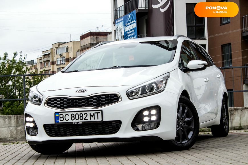 Kia Ceed, 2015, Дизель, 1.58 л., 217 тис. км, Універсал, Білий, Львів 100453 фото