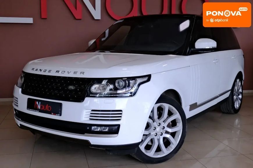 Land Rover Range Rover, 2014 р., Бензин, 89 тис. км, Позашляховик / Кросовер, Білий, Одеса AT-10418028 фото