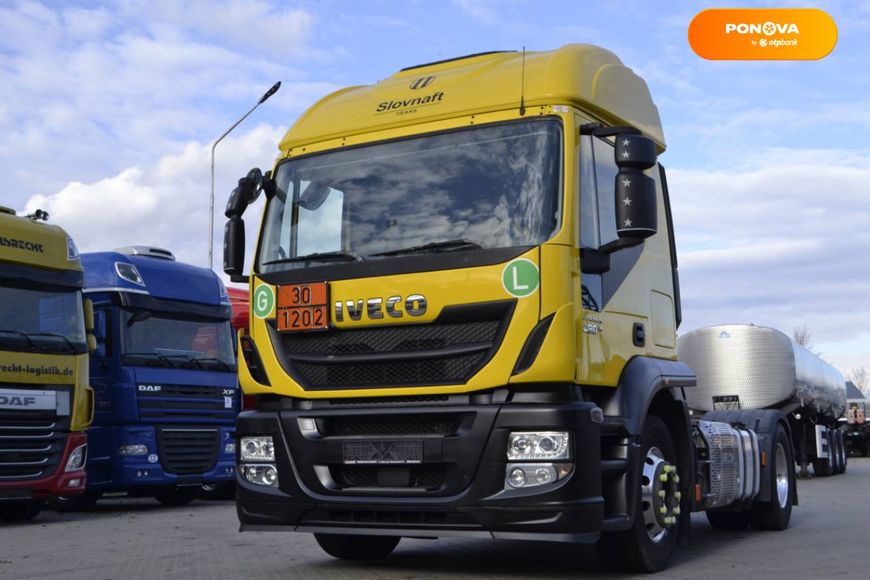 Iveco Stralis, 2016, Дизель, 11 л., 1182 тыс. км, Тягач, Желтый, Хуст 40896 фото