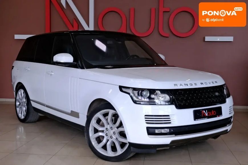 Land Rover Range Rover, 2014 р., Бензин, 89 тис. км, Позашляховик / Кросовер, Білий, Одеса AT-10418028 фото