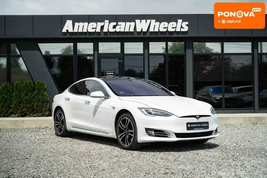 Tesla Model S, 2016 р., Електро, 190 тис. км, Ліфтбек, Білий, Чернівці AT-10417838 фото