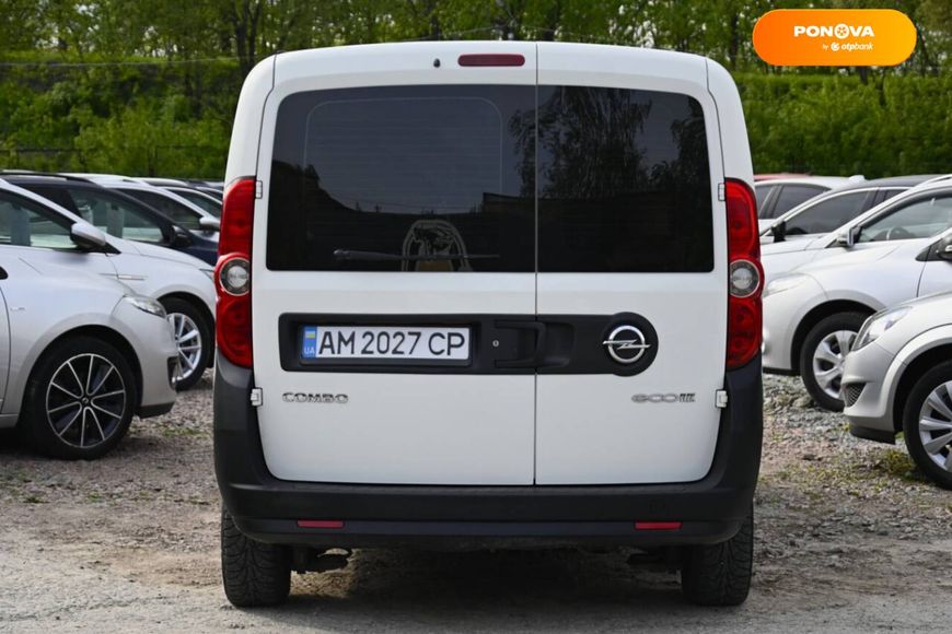 Opel Combo, 2014, Дизель, 1.25 л., 269 тыс. км, Вантажний фургон, Белый, Бердичев 49763 фото