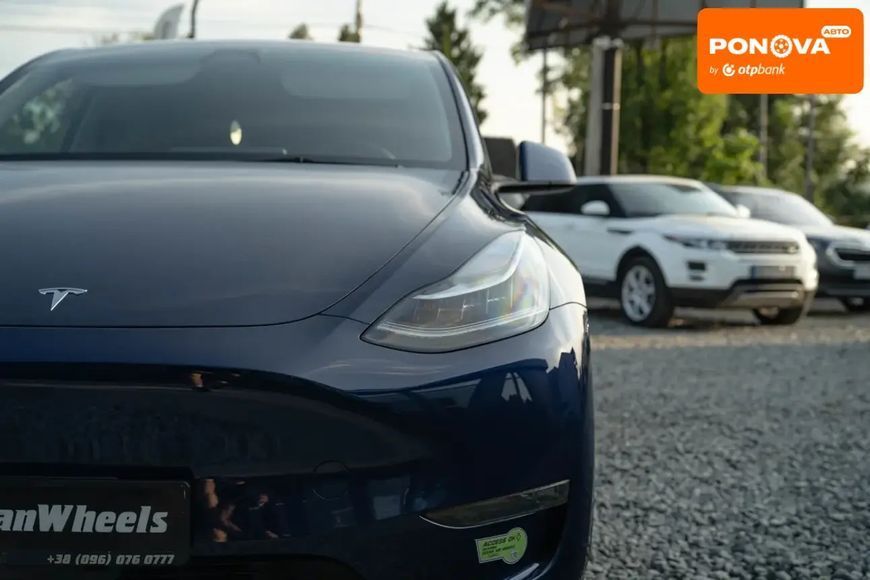 Tesla Model Y, 2023 г., Електро, 79 тыс. км, Внедорожник / Кроссовер, Синий, Черновцы AT-10402029 фото