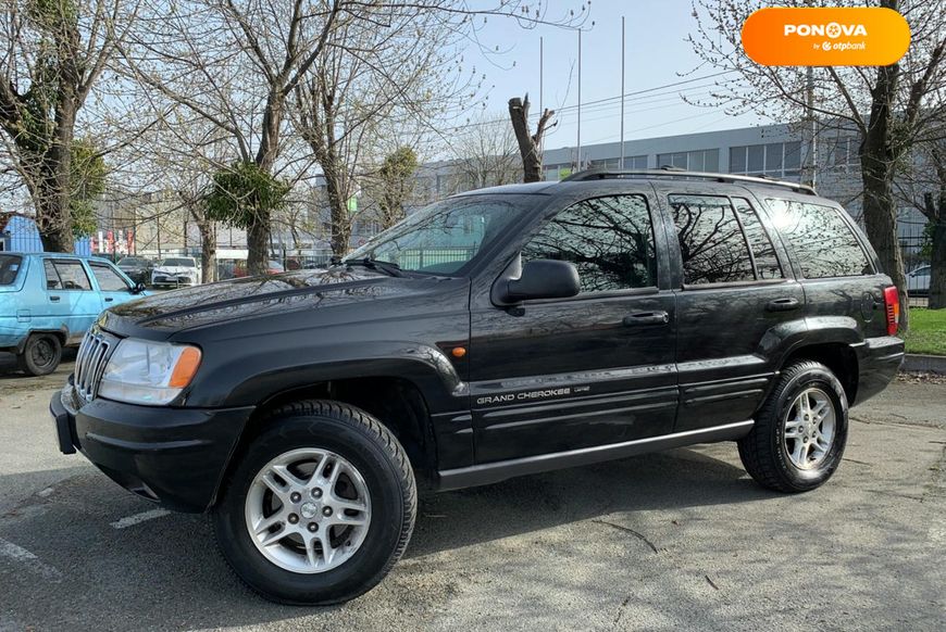 Jeep Grand Cherokee, 2003, Дизель, 2.7 л., 211 тис. км, Позашляховик / Кросовер, Чорний, Київ 108031 фото