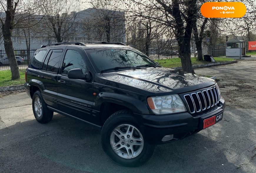 Jeep Grand Cherokee, 2003, Дизель, 2.7 л., 211 тис. км, Позашляховик / Кросовер, Чорний, Київ 108031 фото