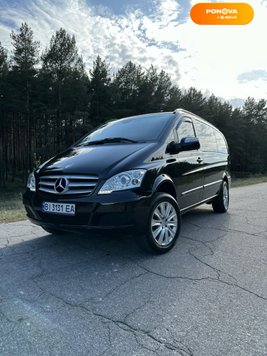 Mercedes-Benz Viano, 2013, Дизель, 2.14 л., 210 тис. км, Мінівен, Чорний, Кременчук Cars-Pr-214238 фото