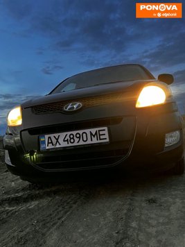 Hyundai Matrix, 2008, Бензин, 1.6 л., 210 тис. км, Мінівен, Чорний, Харків Cars-Pr-262673 фото