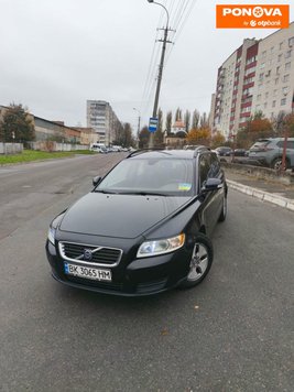 Volvo V50, 2009, Дизель, 1.6 л., 286 тис. км, Універсал, Чорний, Рівне Cars-Pr-277051 фото