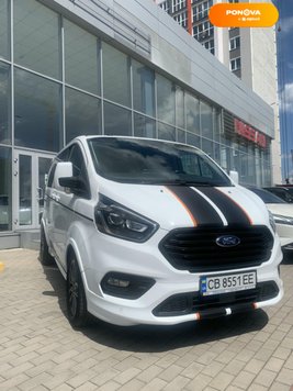 Ford Transit Custom, 2019, Дизель, 2 л., 107 тис. км, Мінівен, Білий, Чернігів Cars-Pr-152366 фото