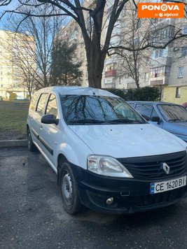 Renault Logan MCV, 2010, Бензин, 1.6 л., 250 тис. км, Універсал, Білий, Чернівці Cars-Pr-88758 фото