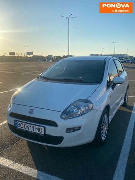 Fiat Punto, 2015, Дизель, 1.3 л., 198 тис. км, Хетчбек, Білий, Львів Cars-Pr-262144 фото