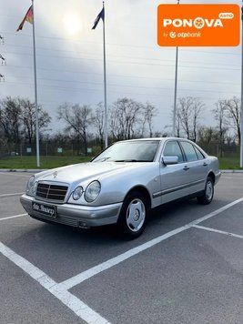 Mercedes-Benz E-Class, 1996 р., Бензин, 464 тис. км, Седан, Сірий, Запоріжжя AT-10414212 фото
