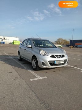 Nissan Micra, 2014, Бензин, 1.2 л., 162 тис. км, Хетчбек, Сірий, Львів Cars-Pr-242906 фото