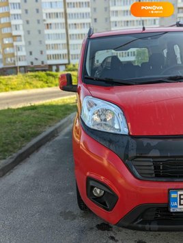 Fiat Qubo, 2017, Газ пропан-бутан / Бензин, 1.37 л., 169 тис. км, Мінівен, Червоний, Львів Cars-Pr-249204 фото