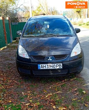 Mitsubishi Colt, 2008, Бензин, 1.3 л., 127 тис. км, Хетчбек, Чорний, Київ Cars-Pr-272994 фото