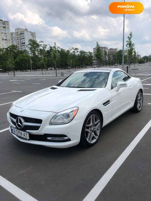Mercedes-Benz SLK-Class, 2014, Бензин, 1.8 л., 83 тис. км, Родстер, Білий, Київ 25805 фото